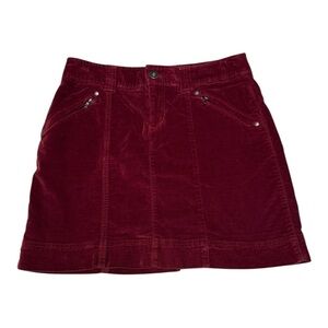 Athleta Velvet Mini Skirt Size 4